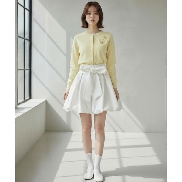 タックバルーンミニスカート