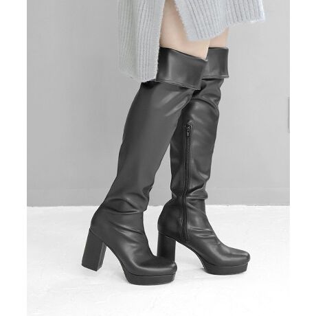 厚底ロングニーハイブーツ Ladys ソロット Sorotto Dwb6700 ファッション通販 マルイウェブチャネル