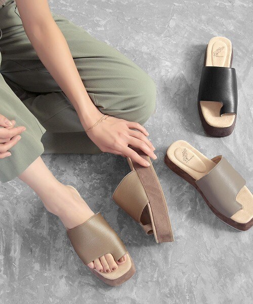 ＋diana】ビジュー♡スポーツ厚底サンダル♡シャンパンゴールド