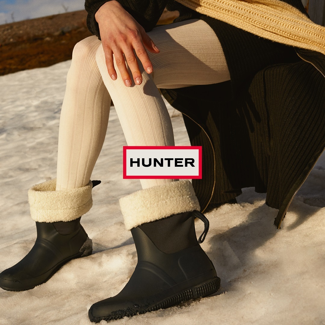 低価高評価 HUNTER/ハンター オリジナル ロールトップ シェルパ ブーツ