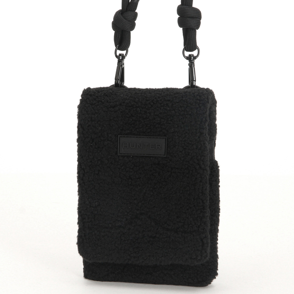 WANDERER SHERPA PHONE POUCH | ハンター(HUNTER) | UBX1501SHP-BLK
