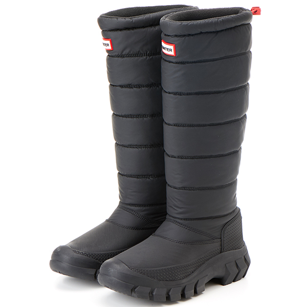 WOMENS INTREPID TALL SNOW BOOT | ハンター(HUNTER) | WFT2108WWU-BLK