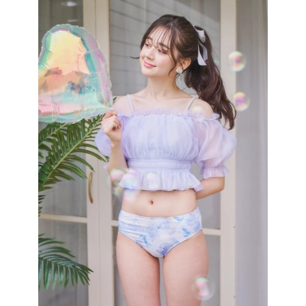 【未使用】三愛Vintage Flower ナチュラルアップ ビキニ ビキニ ルミネ北千住】Vintage Flower ナチュラルアップ ビキニ - 日本