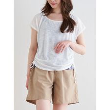 リゾートアイランド(Resort Island)のリーフ×タンキニ水着 スイムウェア 4点セット