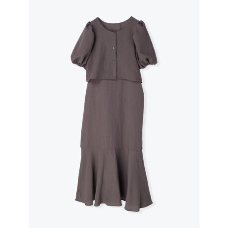 ジャガードブラウス キャミワンピースアンサンブル ルディックパーク Ludic Park ファッション通販 マルイウェブチャネル