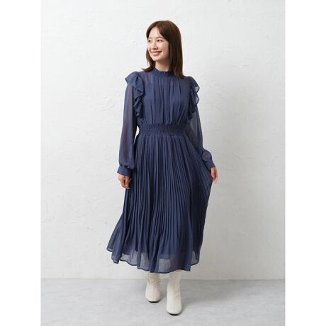 シアーフリルプリーツワンピース ルディックパーク Ludic Park ファッション通販 マルイウェブチャネル