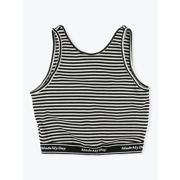 パッド入り裾ロゴタンクトップ | ルディックパーク(Ludic Park