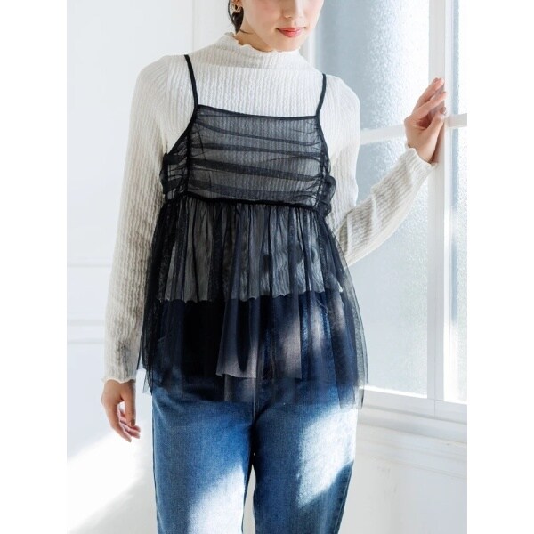 チュールキャミブラウス チュールキャミブラウス | ルディックパーク(Ludic Park) | マルイ