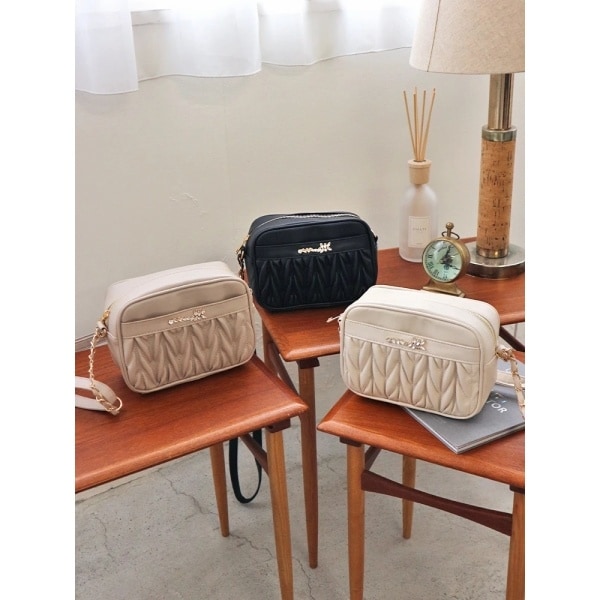 【LUXURY ITEM】ビジューキルティングバッグ LUXURY ITEM】ビジューキルティングバッグRANDA公式サイト
