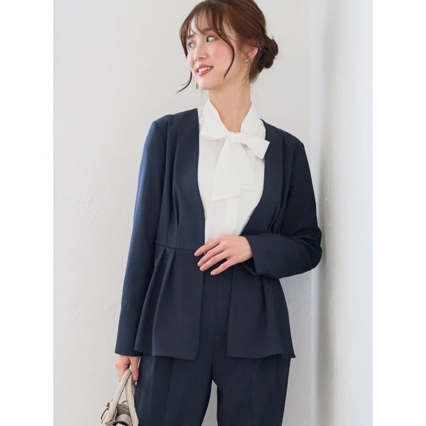 NATURAL BEAUTY BASIC　ウーステッドライクツイルセットアップ NATURAL BEAUTY BASIC（ナチュラルビューティーベーシック）の