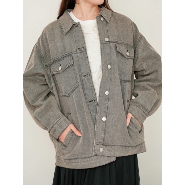 オーバーサイズデニムジャケット
