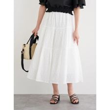 ルディックパーク(Ludic Park)のエンブロイダリーレーススカート