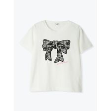 レースリボンTシャツ
