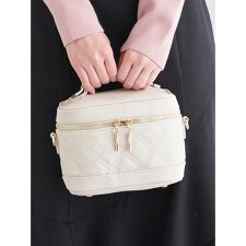 ２WAYキルティングバニティバッグ