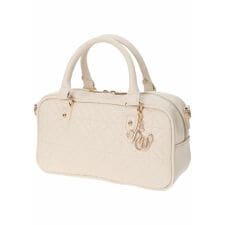 ２WAYキルティングチャーム付きバッグ