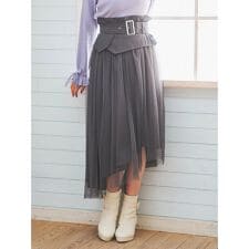 ルディックパーク(Ludic Park)のコルセットベルト付きチュールスカート