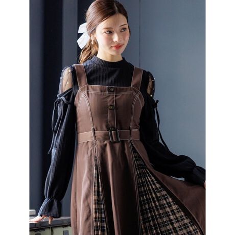 [^ԁF25550714198]`[dľJfUCɉ؂₩ȃp[l̉؂€gbvX|CgE`[Ƀp[r[XU΂߂ĉ؂₩ȈۂɁBEɃghfBe[̃{tăANZgɁBÊlbNiőlۂ͋CvXBẼLfB[X[uK[[ȃ[hvX?X^CO킹̎ŃIIt킸gAGKgŃtF~jȃfUC͓IȈꖇBLC߂ȃtAXJ[g}[ChXJ[gXbNX͂AYCNȃfjƂ̑QŁAHƂĂ劈Bfރ\tgŐLт̗ǂ\ʊ̂WK[hfށ~iȓ͂̃`[f----------------LkF萶ňFʁi`[͔j----------------f(C/O[p)gF160cmMTCYp