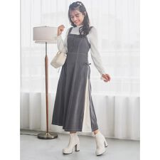 サイドプリーツジャンパースカート