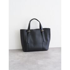 [2WAY]レザー調ベルトバッグ