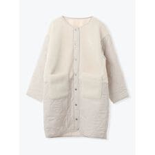 ルディックパーク(Ludic Park)のボアキルティングノーカラーコート