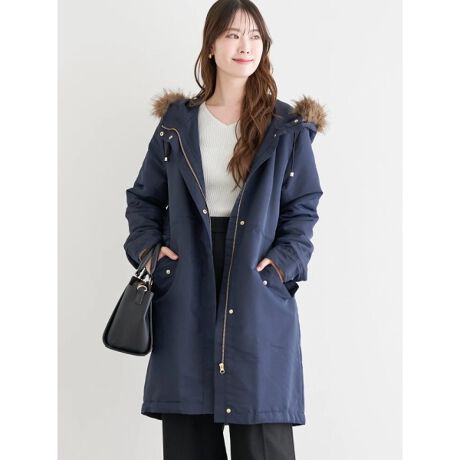 [^ԁF25550699291]Ƀ{A{Aݍ܂钅SñbYR[gBt[h̃t@[V[Y[h߁A炵炩ȈۂvX܂BƂVGbgŏd˒₷AfC[gɂ҂BpcɂXJ[gɂ킹₷\AE^[łBf(p)gF160cm MTCYpf(J[L/p)gF167cm MTCYp