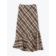 ルディックパーク(Ludic Park)の起毛チェック柄マーメイドスカート