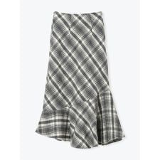 ルディックパーク(Ludic Park)の起毛チェック柄マーメイドスカート