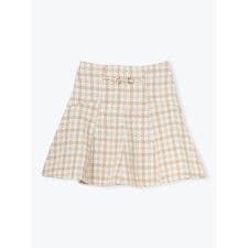 ルディックパーク(Ludic Park)のビット付きツイードミニスカート