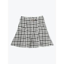 ルディックパーク(Ludic Park)のビット付きツイードミニスカート