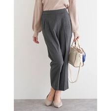 ルディックパーク(Ludic Park)のラクケア 起毛無地テーパードパンツ