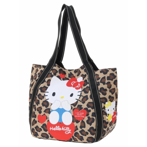 ハローキティヒョウ柄リボンバルーンバッグ | ルディックパーク(Ludic