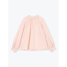 [袖2WAY]ボタンブラウス