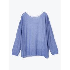 透かしラメニット×タンク