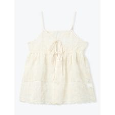 花柄刺繍キャミソールビスチェ