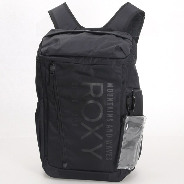 ROXY】クリアペンケース付き 27リットル大容量のBOX型リュック