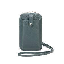 アングリッド(Ungrid)の牛革天然石ブローチ　マルチPHONEケース