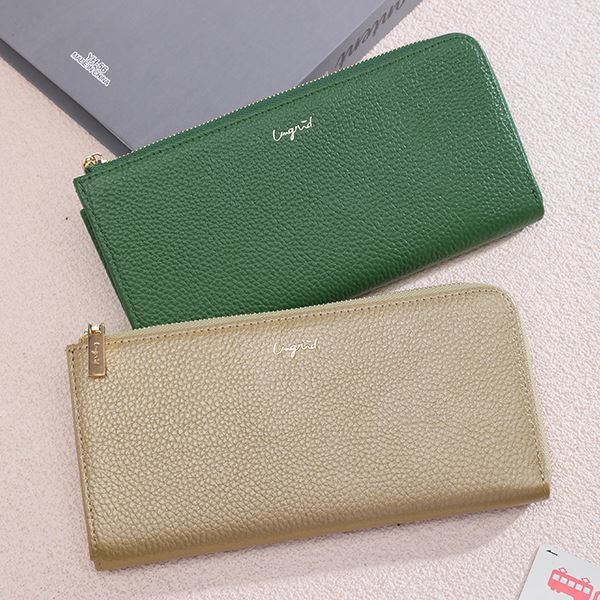 牛革 L字ファスナー 薄マチ長財布 | アングリッド(Ungrid) | マルイ