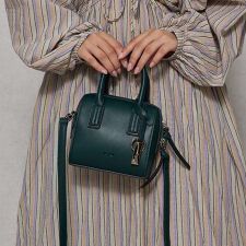 アングリッド(Ungrid)の【Ungrid/アングリッド】　シンプルスムース　ミニボストンバッグ