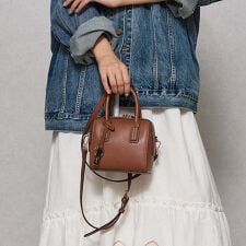 アングリッド(Ungrid)の【Ungrid/アングリッド】　シンプルスムース　ミニボストンバッグ