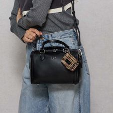 アングリッド(Ungrid)の【Ungrid/アングリッド】ケースチャーム付　チェックコンビボストンバッグ