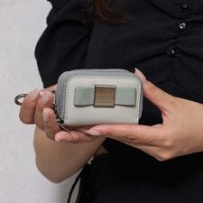 【dazzlin/ダズリン】バレッタリボン　Wファスナーリモートキーケース