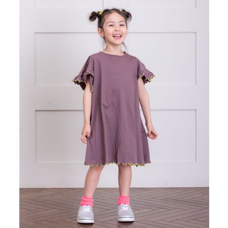 コットンUSAフリルメローワンピース(90～150cm) | マーキーズ(MARKEY 