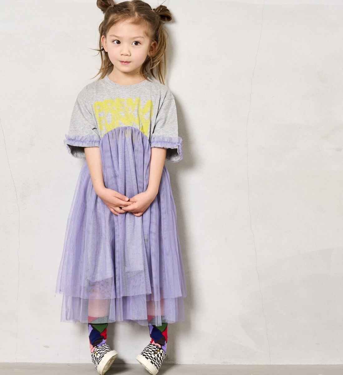 新品　マーキーズ　チュールフリルワンピース(160cm) カルミア　完売品 SALE／20%OFF親子お揃いフラワーチュールフリル