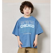 【COTTON from U.S.A】ビックシルエットプリントTシャツ（80～150cm）