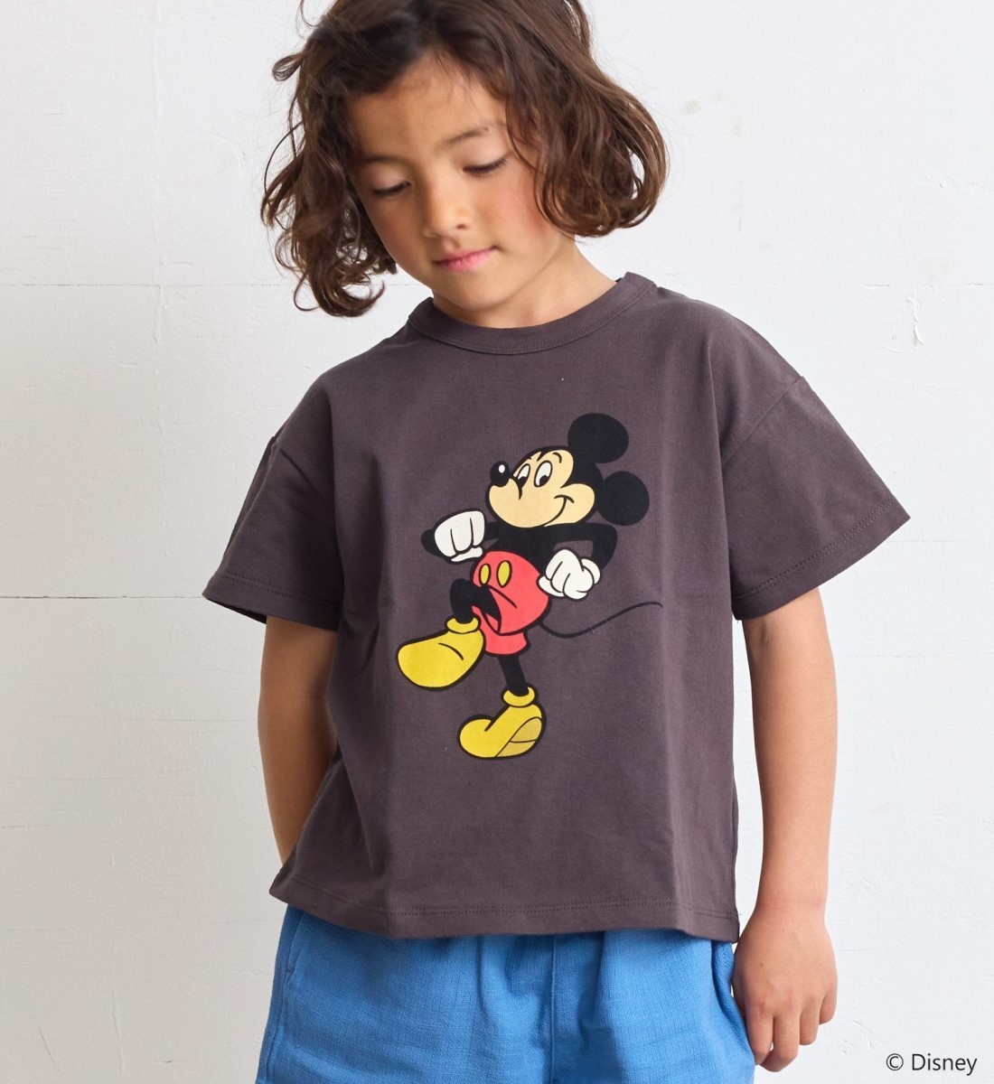 Disney】ミッキーマウス/プリントTシャツ（80～150cm） | マーキーズ ...