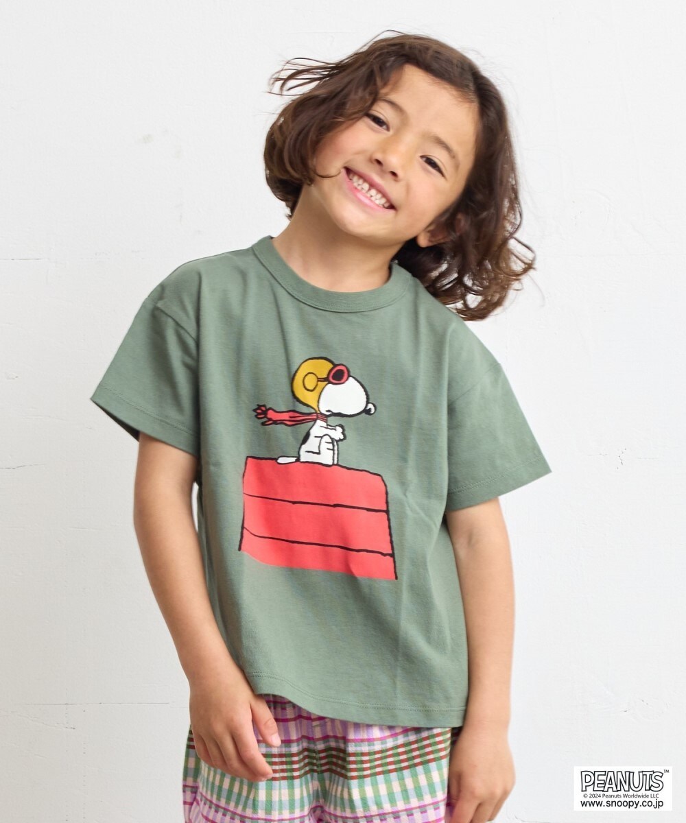 PEANUTS】スヌーピー/プリントTシャツ（80～150cm