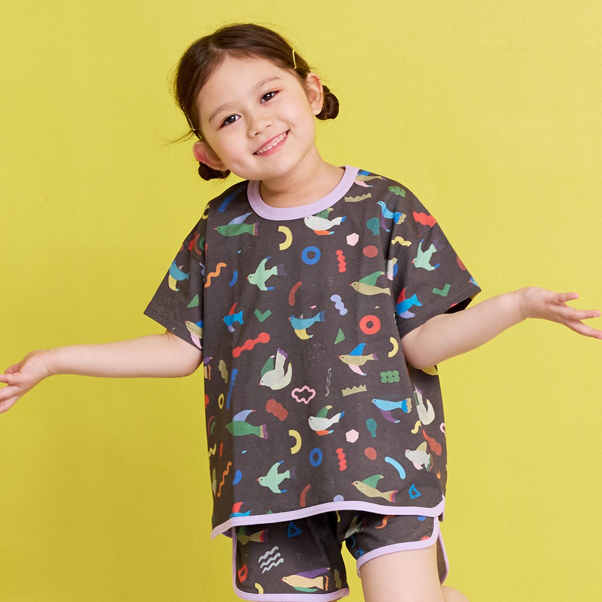 Subikiawa/別注 総柄Tシャツ【セットアップ可能】 | マーキーズ