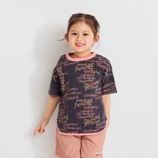 【吸水速乾】サーマルメッシュ総柄Ｔシャツ