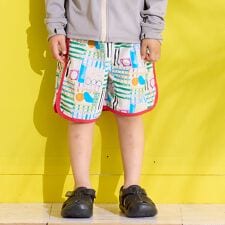 【UVカット/水陸両用】総柄サーフショーツ | マーキーズ(MARKEY'S)
