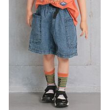 デニムクライミングBIGポケットショートパンツ